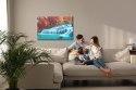 Obraz Na Płótnie Jesienny Wodospad W Tajlandii Canvas 120x80 LB-1571-C120-80