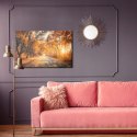 Obraz Na Płótnie Droga W Jesiennym Lesie 3D Canvas 120x80 LB-1225-C120-80