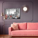 Obraz Na Płótnie Deszczowy Dzień W Londynie Canvas Naturalny 100x70 LB-1301-NC100-70