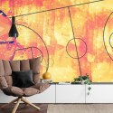 Fototapeta Abstrakcyjne Boisko Do Koszykówki Vinyl Gładki 520x318 FT-3161-VGXXXXXL