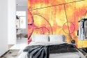 Fototapeta Abstrakcyjne Boisko Do Koszykówki Vinyl Strukturalny 450x300 FT-3161-VS450-300
