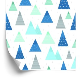 Tapeta Dla Dzieci - Wzór Gór Flizelina 53x1000 TR-505-VER-53