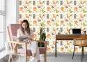 Tapeta Dla Dzieci - Wesołe Zwierzęta Leśne Flizelina 53x1000 TR-2980-VER-53
