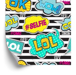 Tapeta Dymki Komiksowe Flizelina 53x1000 TR-3948-VER-53