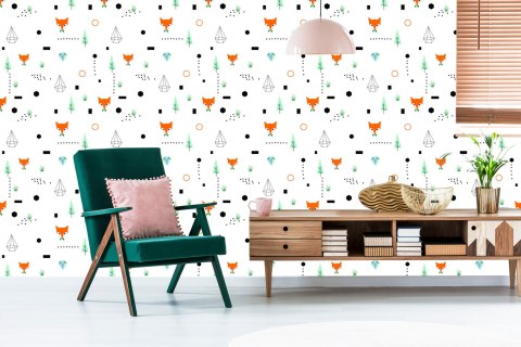 Tapeta Eleganckie Lisy Flizelina 53x1000 TR-3992-VER-53