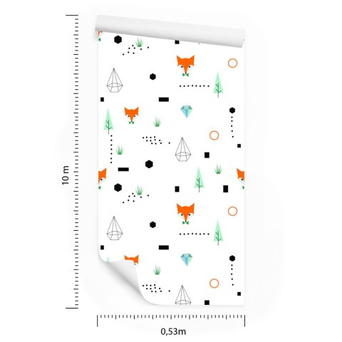 Tapeta Eleganckie Lisy Flizelina 53x1000 TR-3992-VER-53