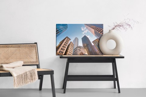 Obraz Na Płótnie Bostońskie Wieżowce Canvas 120x80 LB-81-C120-80