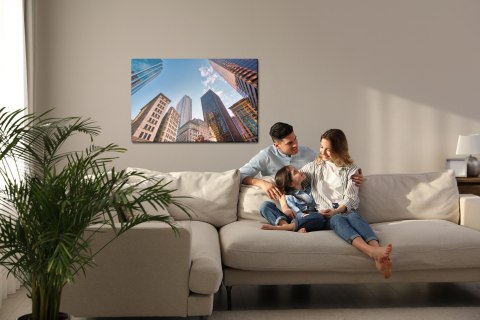 Obraz Na Płótnie Bostońskie Wieżowce Canvas 120x80 LB-81-C120-80