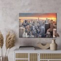 Obraz Na Płótnie Budynki Nowego Jorku Canvas Naturalny 120x80 LB-116-NC120-80