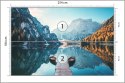 Fototapeta Jezioro Lago Di Braies We Włoszech Flizelina 254x184 FT-3932-V4