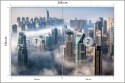 Fototapeta Dubaj W Chmurach Flizelina Zmywalna 208x146 FT-2543-VEMLXL