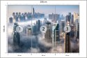 Fototapeta Dubaj W Chmurach Vinyl Gładki 208x146 FT-2543-VGXL