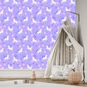 Tapeta Dla Dzieci - Jednorożce I Kwiaty Flizelina 53x1000 TR-181-VER-53