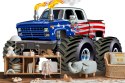 Fototapeta Amerykański Monster Truck Vinyl Strukturalny 180x120 FT-2355-VS180-120