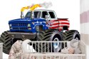 Fototapeta Amerykański Monster Truck Vinyl Strukturalny 180x120 FT-2355-VS180-120