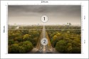 Fototapeta Berlin Z Oddali Flizelina Zmywalna 254x184 FT-2515-VEML4