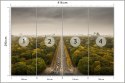 Fototapeta Berlin Z Oddali Flizelina Zmywalna 416x290 FT-2515-VEMLXXXXL