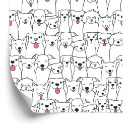 Tapeta Dla Dzieci Pieski Flizelina 53x1000 TR-3198-VER-53