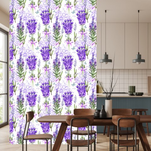 Tapeta Lawenda Z Kokardkami Flizelina 53x1000 TR-1847-VER-53