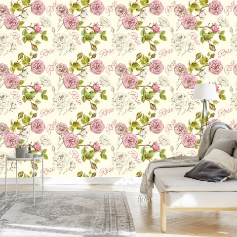 Tapeta Stylowe Róże Flizelina 53x1000 TR-2873-VER-53