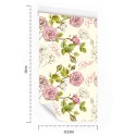 Tapeta Stylowe Róże Flizelina 53x1000 TR-2873-VER-53