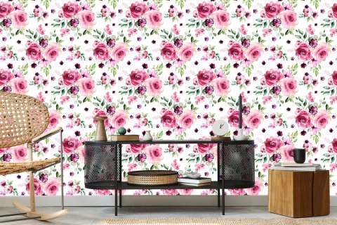 Tapeta Barwne Róże Flizelina 53x1000 TR-1405-VER-53
