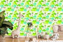 Tapeta Dinozaury Jeziora Drzewa Do Pokoju Chłopca Flizelina 53x1000 TR-2041-VER-53
