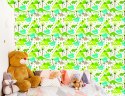 Tapeta Dinozaury Jeziora Drzewa Do Pokoju Chłopca Flizelina 53x1000 TR-2041-VER-53