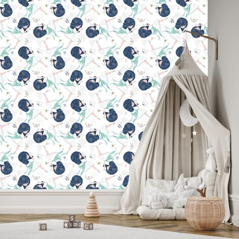 Tapeta Dziewczynki Pośród Motyli Flizelina 53x1000 TR-4142-VER-53