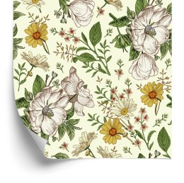 Tapeta Dzikie Róże I Rumianek Flizelina 53x1000 TR-365-VER-53