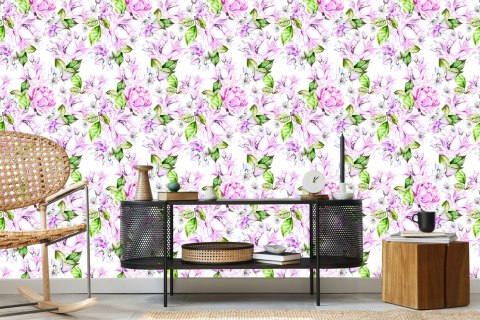 Tapeta Pastelowe Róże Flizelina 53x1000 TR-2482-VER-53