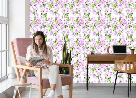 Tapeta Pastelowe Róże Flizelina 53x1000 TR-2482-VER-53