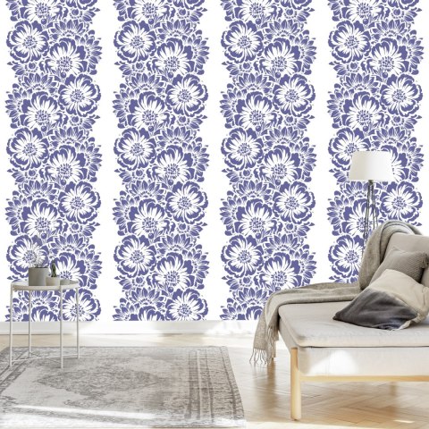 Tapeta Abstrakcyjne Kwiaty Flizelina 53x1000 TR-1102-VER-53