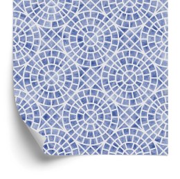 Tapeta Do Jadalni, Geometryczna Mozaika Flizelina 53x1000 TR-2774-VER-53