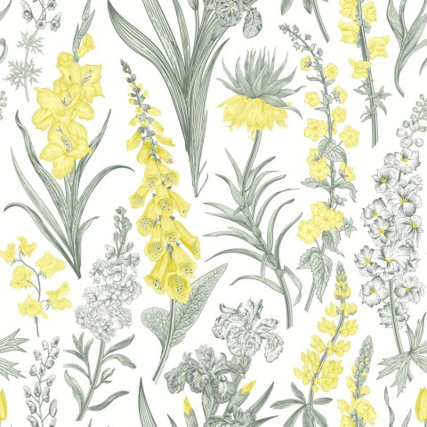 Tapeta Piękne Kwiaty W Stylu Vintage Flizelina 53x1000 TR-430-VER-53