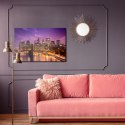 Obraz Na Płótnie Centrum Nowego Jorku Nocą Canvas 120x80 LB-1388-C120-80
