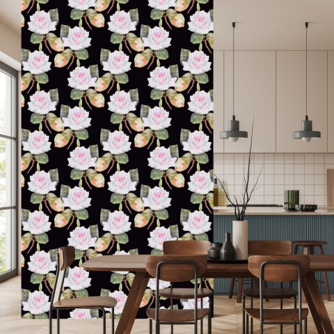 Tapeta Malowane Róże Vintage Flizelina 53x1000 TR-4840-VER-53