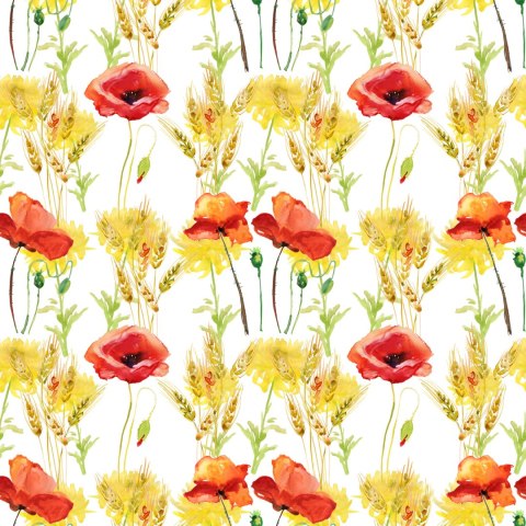 Tapeta Mak W Zbożu Flizelina 53x1000 TR-4173-VER-53