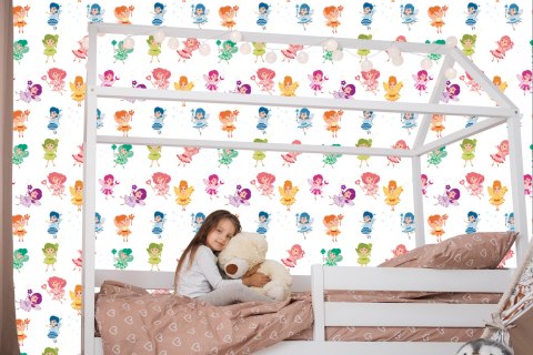 Tapeta Ścienna, Bajkowa, Wróżki, Do Pokoju Dziecka Flizelina 53x1000 TR-2383-VER-53