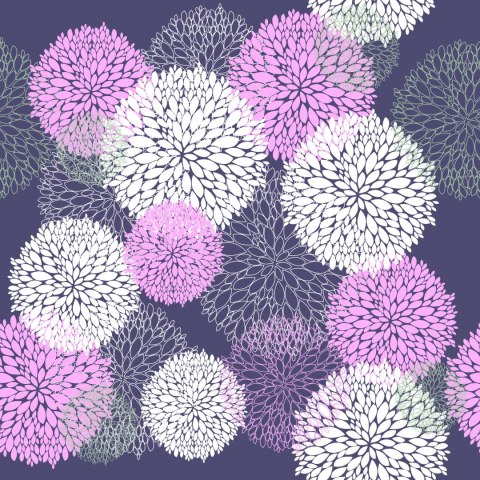 Tapeta Kolorowy Kwiecisty Wzór Flizelina 53x1000 TR-1244-VER-53