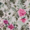 Tapeta Piękne Kolorowe Róże Flizelina 53x1000 TR-698-VER-53