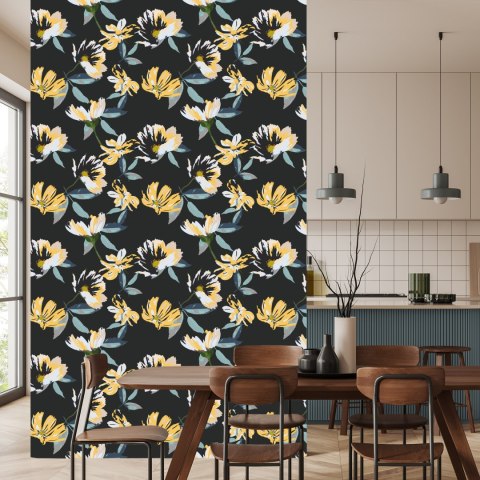 Tapeta Kwiatowy Wzór Flizelina 53x1000 TR-1662-VER-53