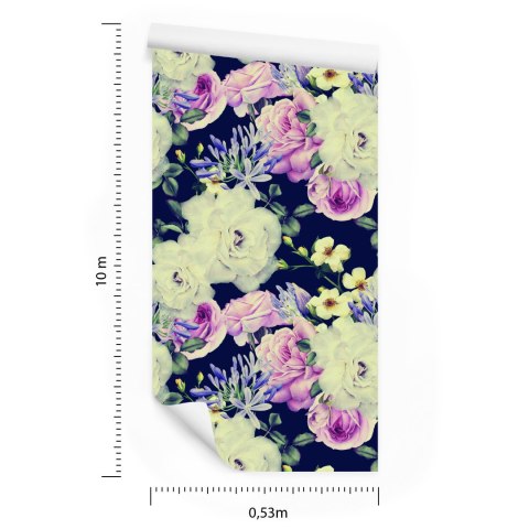 Tapeta Kwiaty Vintage Flizelina 53x1000 TR-3133-VER-53