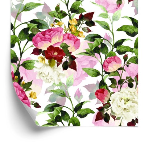 Tapeta Piękne Kolorowe Kwiaty Flizelina 53x1000 TR-932-VER-53