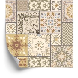 Tapeta Abstrakcyjna Mozaika W Formie Patchworku Flizelina 53x1000 TR-549-VER-53