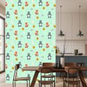 Tapeta Dla Dzieci - Leśne Zwierzątka W Pastelowych Barwach Flizelina 53x1000 TR-886-VER-53