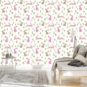 Tapeta Dla Dzieci - Piękne Zające Flizelina 53x1000 TR-1561-VER-53