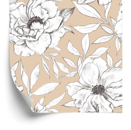 Tapeta Elegancki Kwiatowy Wzór Flizelina 53x1000 TR-944-VER-53