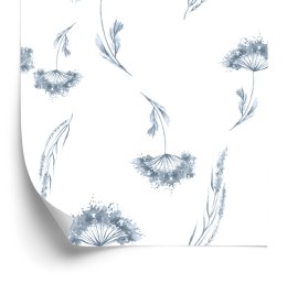 Tapeta Kwiaty Polne Malowane Akwarelą Flizelina 53x1000 TR-4096-VER-53