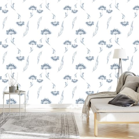 Tapeta Kwiaty Polne Malowane Akwarelą Flizelina 53x1000 TR-4096-VER-53